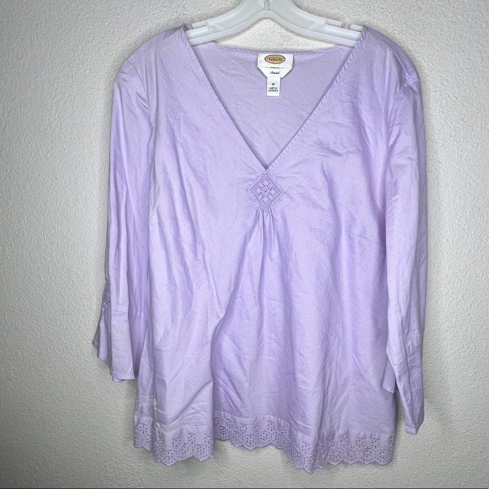 Talbots Stretch Top - Picture 6 of 7